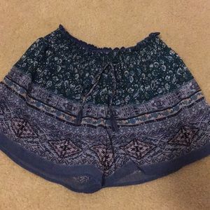 Boho soft shorts